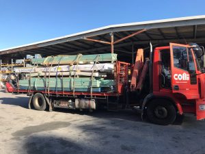 News: Timber and building materials ready to be delivered